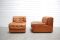 Swiss Modular DS-11 Cognac Leather Sofa from De Sede, 1985 30