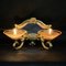 Art Deco Wandlampe mit Spiegel von Atelier Petitot 11