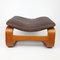 Teak and Leather Footstool from Skipper Mobler, 1970s, Image 2