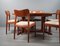Danish Dining Table and Teak Chairs by Niels Koefoed for Koefoed Hornslet & Glostrup, Set of 7 8