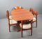 Danish Dining Table and Teak Chairs by Niels Koefoed for Koefoed Hornslet & Glostrup, Set of 7 9