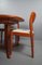 Danish Dining Table and Teak Chairs by Niels Koefoed for Koefoed Hornslet & Glostrup, Set of 7 15