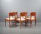 Danish Dining Table and Teak Chairs by Niels Koefoed for Koefoed Hornslet & Glostrup, Set of 7 45