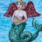 Mermaid Dessert Plates by Lithian Ricci, Set of 2, Image 2