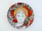 Hand-Painted Porcelain St. Cristina Plate by Lithian Ricci 1