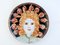 Hand-Painted Porcelain St. Eufemia Plate by Lithian Ricci 1