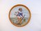 Hand-Painted Porcelain The Fool Plate by Lithian Ricci 1