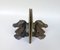 Seepferdchen Buchstützen aus Bronze, 1950er, 2er Set 2