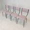 Italian Metal Dining Chairs, 1960s, Set of 4 4