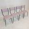 Italian Metal Dining Chairs, 1960s, Set of 4 3