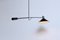 Black Counterbalance Ceiling Lamp by J. J. M. Hoogervorst for Anvia, 1950s 12