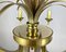 Gilt Brass Chandelier from S.A. Boulanger in the style of Maison Bagues, 1970s 9
