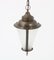 Art Nouveau Patinated Brass Lantern, 1900s 9