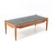 Mid-Century Modern Oak Coffee Table with Slate Top, 1960s, Image 1