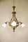 Antique Louis XV Style Hanging Lamp with Three Lights, Image 2