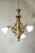 Antique Louis XV Style Hanging Lamp with Three Lights 5