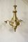 Antique Louis XV Style Hanging Lamp with Three Lights 4