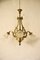 Antique Louis XV Style Hanging Lamp with Three Lights 7