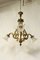 Antique Louis XV Style Hanging Lamp with Three Lights, Image 1