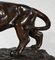 Majestic Lion Sculpture by Edouard Delabrierre, 1900s 11