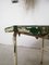 Vintage Industrial Stool in Green and White, Image 7