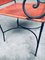 Wrought Iron and Leather Swirl Dining Chairs, Spain, 1960s, Set of 6 10