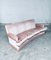 Vintage Velvet Curved Sofa with Fringe, 1950s, Image 12