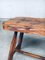 Handcrafted Wabi-Sabi Oak Side Table, Belgium, 1930s, Image 8