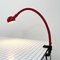 Red Hebi Desk Lamp by Isao Hosoe for Valenti, 1970s 2