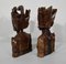 Indonesian Dancer Sculptures in Massive Wood, 20th-Century, Set of 2, Image 6