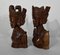 Indonesian Dancer Sculptures in Massive Wood, 20th-Century, Set of 2 8