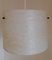 Vintage Ceiling Lamp with Cream-Colored Plastic Screen, 1970s 4