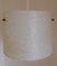 Vintage Ceiling Lamp with Cream-Colored Plastic Screen, 1970s, Image 4