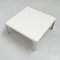 White Demetrio Coffee Table by Vico Magistretti for Artemide, 1960s 2