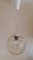 Vintage Ceiling Lamp in Glass, 1970s, Image 6