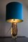 Lámpara de mesa Sommerso de cristal de Murano, años 60, Imagen 3