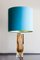 Lámpara de mesa Sommerso de cristal de Murano, años 60, Imagen 1