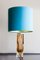 Sommerso Murano Glass Table Lamp, Italy, 1960s, Image 1