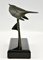 Art Deco Bronze Skulptur eines Vogels auf Hufeisen von André Vincent Becquerel, 1930er 7