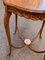Antique Art Nouveau Carved Wooden Table, Image 2