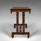 Antique English Stretcher Bobbin Turned Table, Image 4