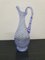 Turkish Art Glass Pitcher with Spiral Stripes, Image 1