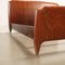 Brown Rosewood Bed, 1950s 7