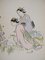 Tsuguharu Foujita, Geisha in un giardino, 1936, Acquaforte originale, Immagine 2