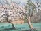 Paul-Émile Pissarro, Blühender Apfelbaum und Toter Apfelbaum, Mitte 20. Jh., Öl auf Leinwand 3