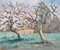Paul-Émile Pissarro, Pommier en Fleurs et Pommier Mort, Milieu du 20ème Siècle, Huile sur Toile 2
