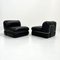 Black Leather Modular 5-Seater Sofa by Rodolfo Bonetto for Tecnosalotto, 1960s 7