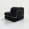 Black Leather Modular 5-Seater Sofa by Rodolfo Bonetto for Tecnosalotto, 1960s 15