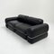 Black Leather Modular 5-Seater Sofa by Rodolfo Bonetto for Tecnosalotto, 1960s 14