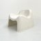 Chaise Toga Blanche par Sergio Mazza pour Artemide, 1960s 9